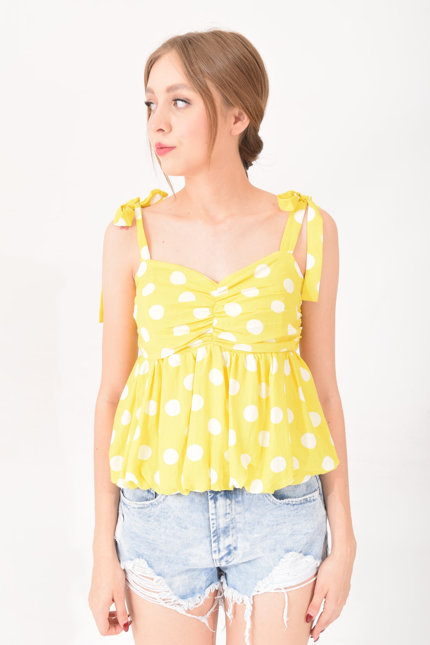 Blusa Globo Bolitas