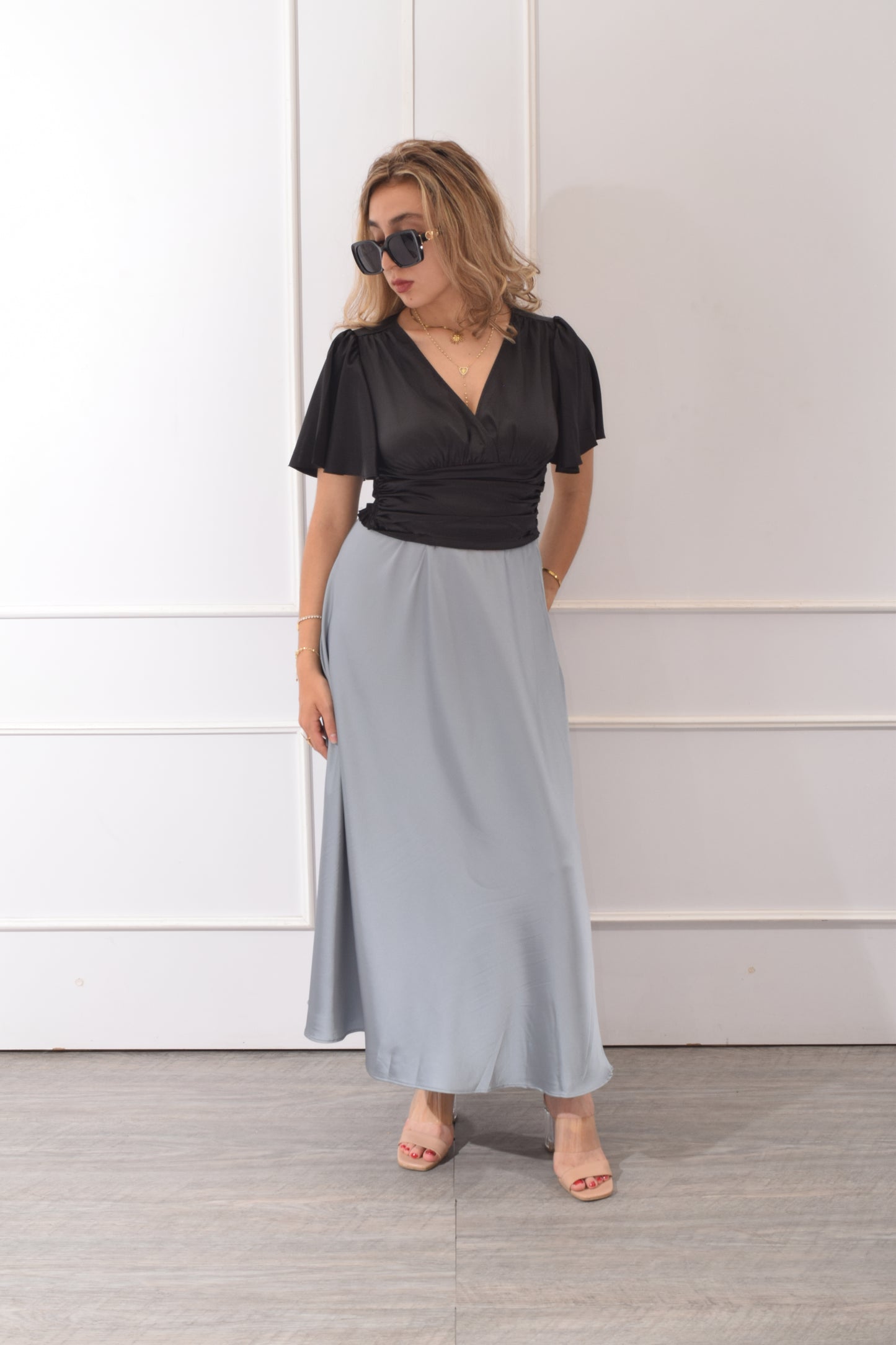 Blusa Satinada