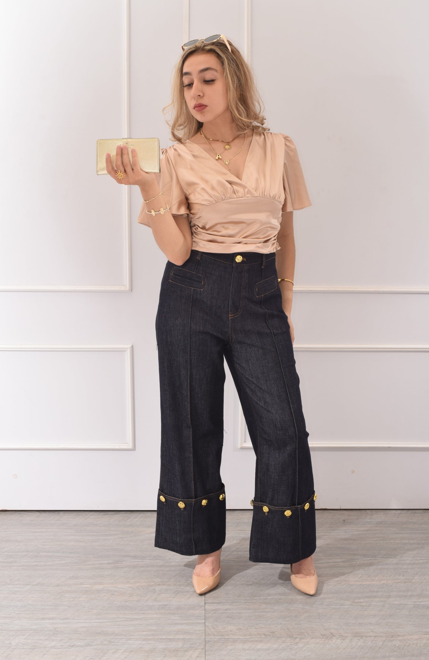Blusa Satinada
