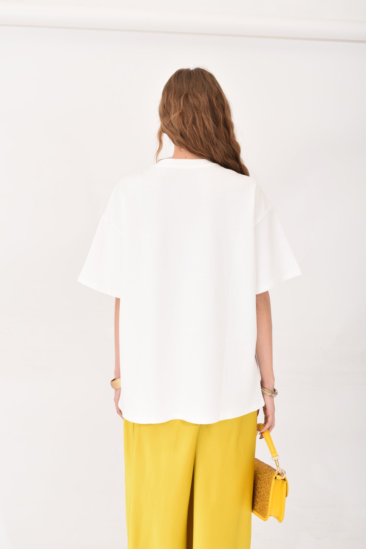 Playera Mujer Colorido y Brillos