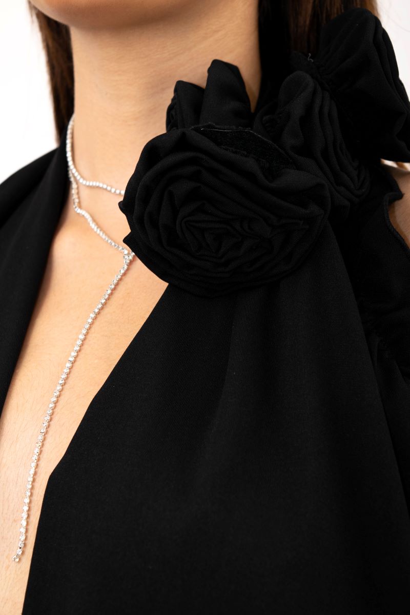 Body Halter Flores