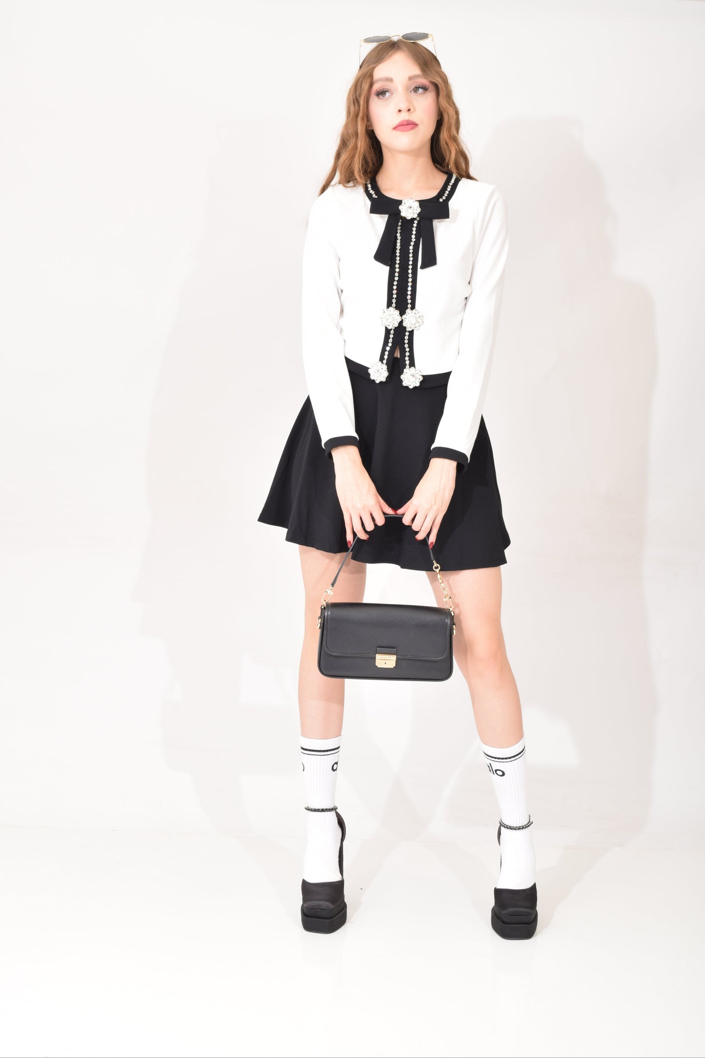 Conjunto Saco Brillos