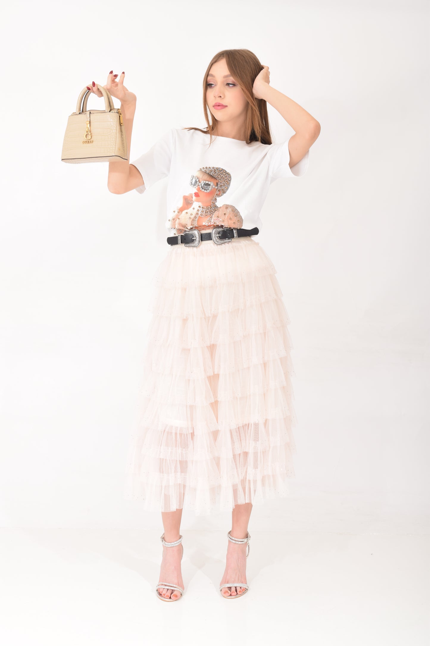Playera Mujer Lentes