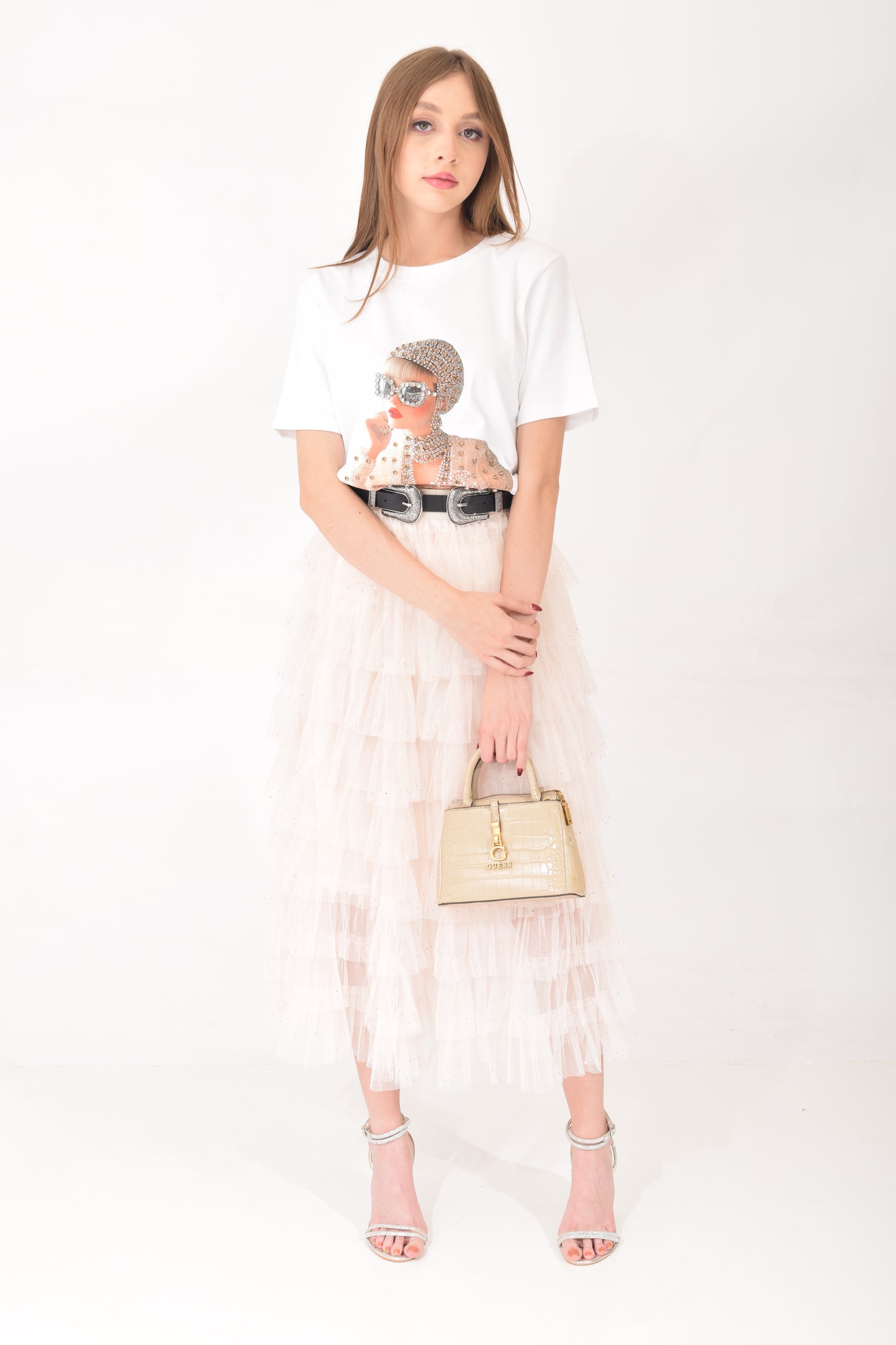 Playera Mujer Lentes