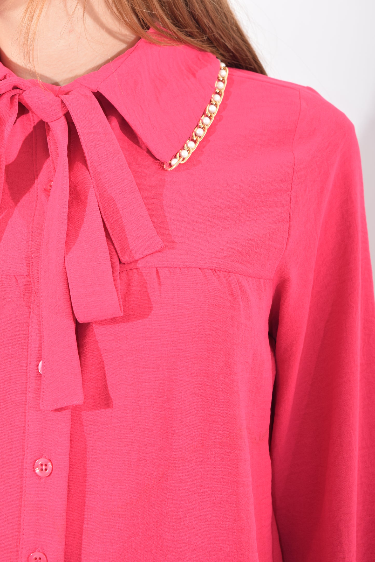Blusa Perlas Cuello