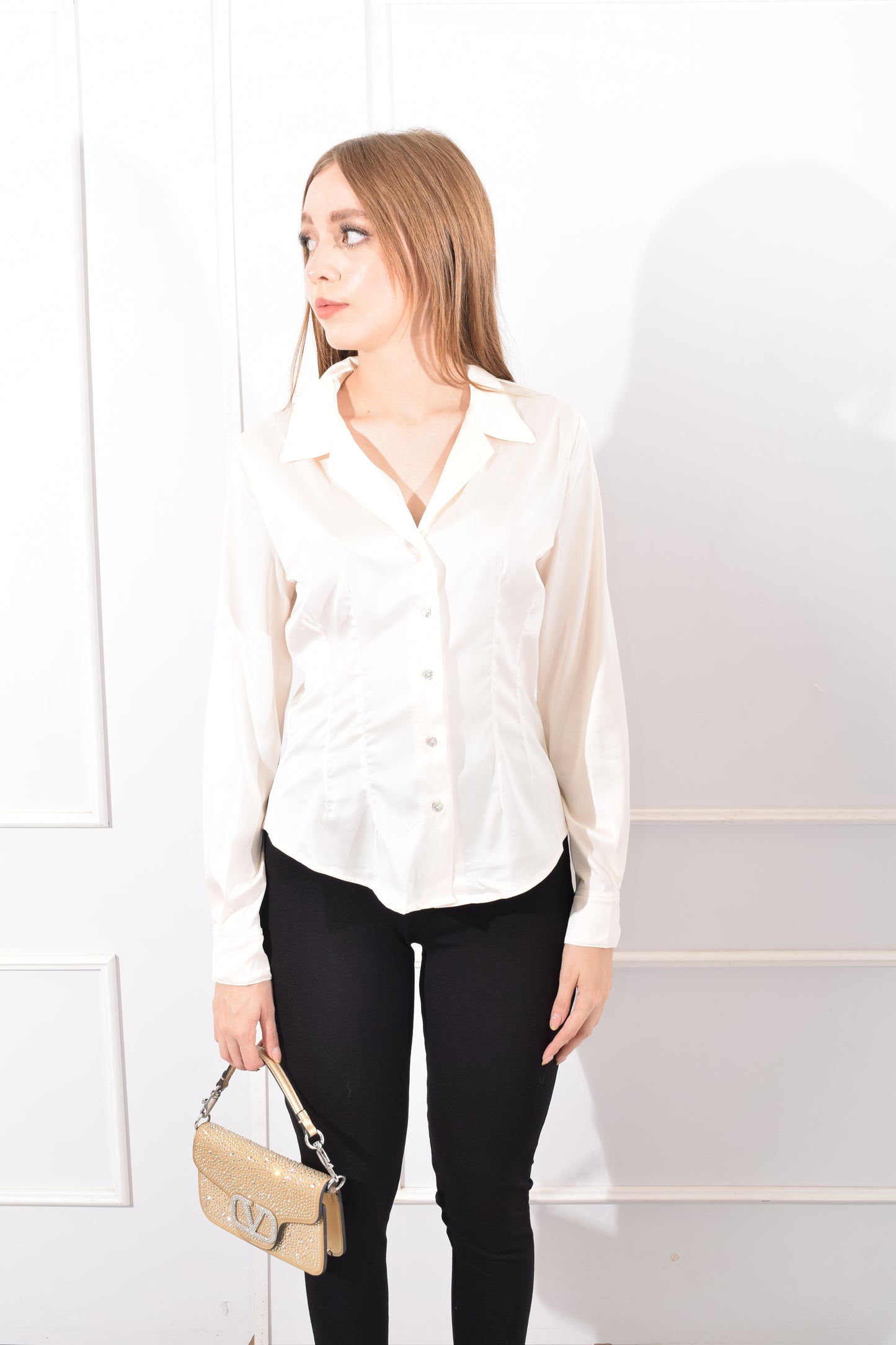 Blusa Satinada