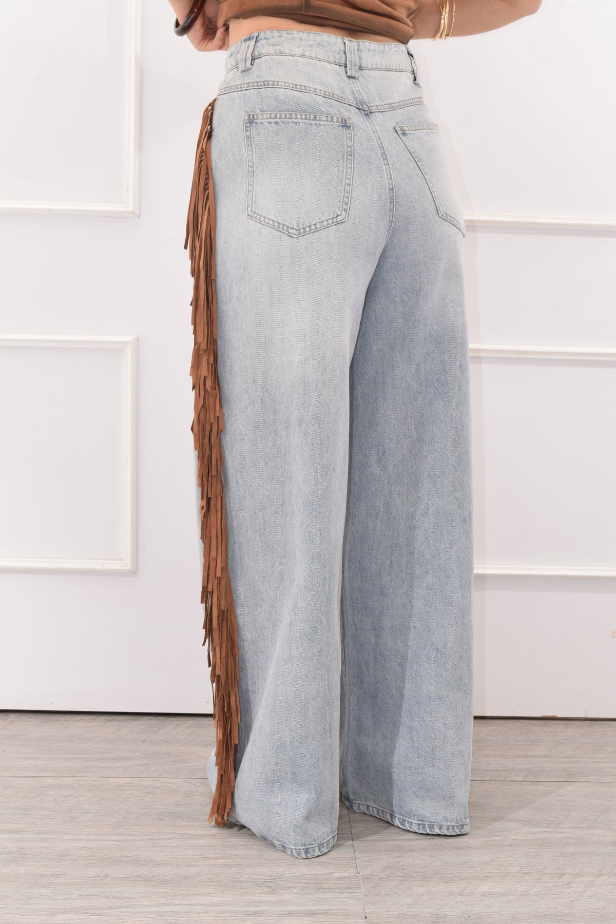 Pantalón Flecos