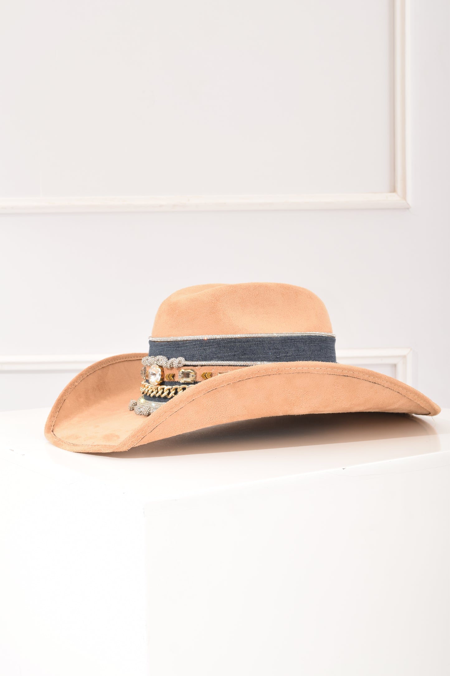 Sombrero Cadena Brillos