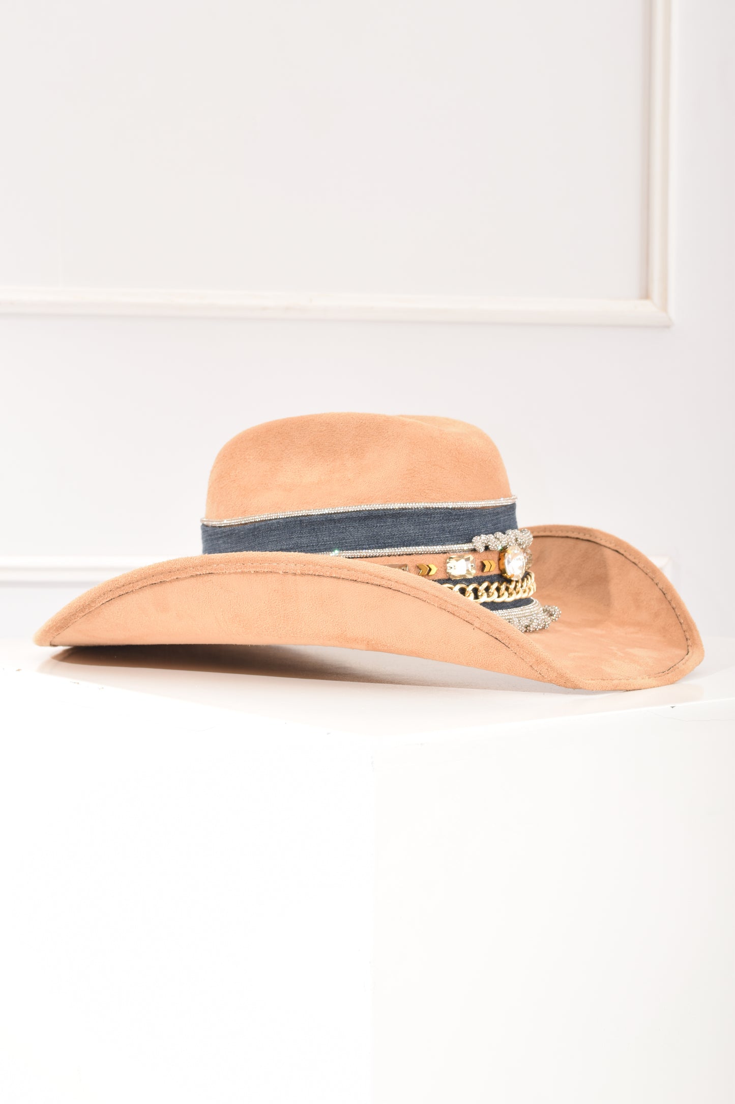 Sombrero Cadena Brillos