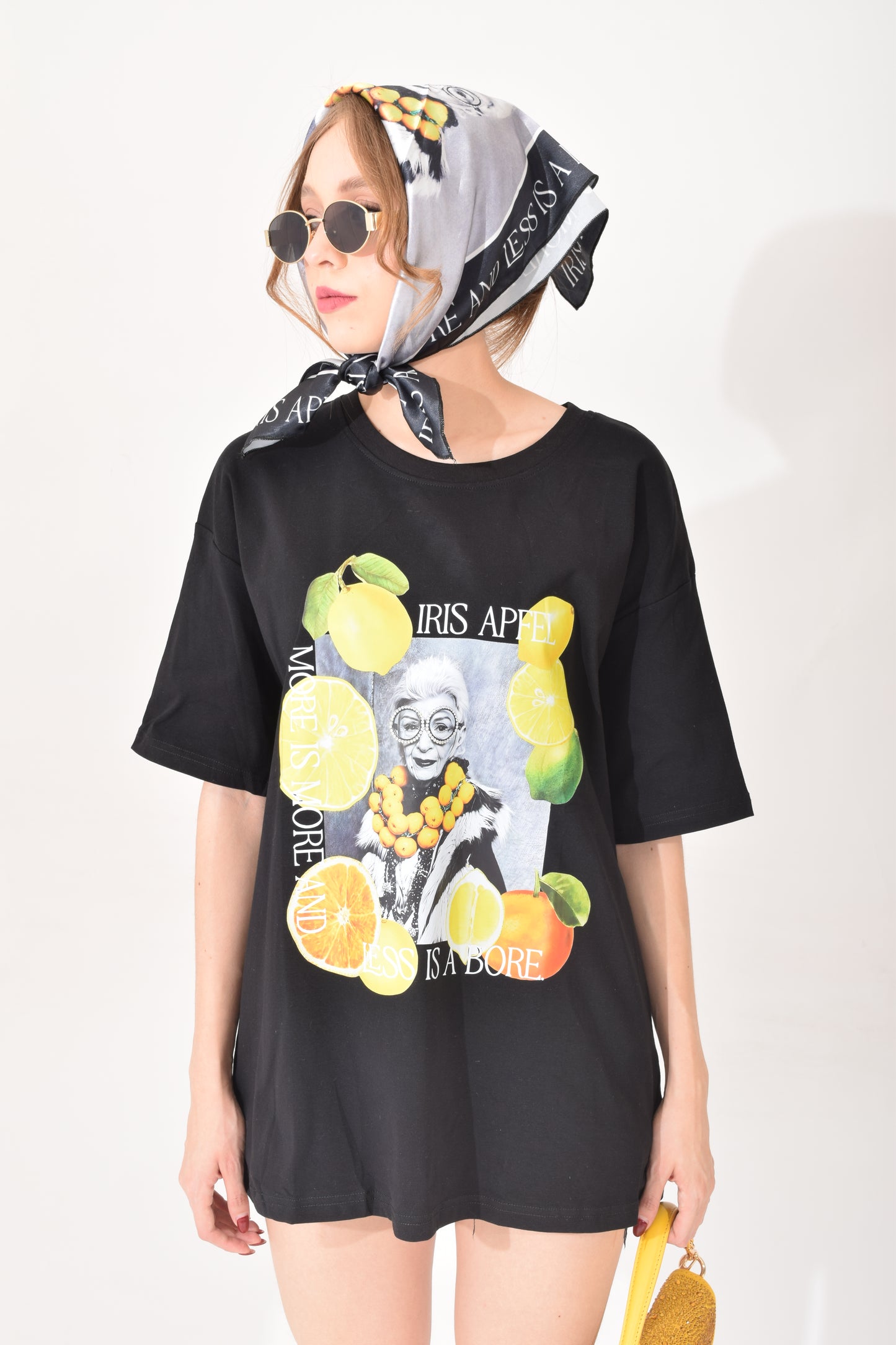 Playera Frutas Mascada