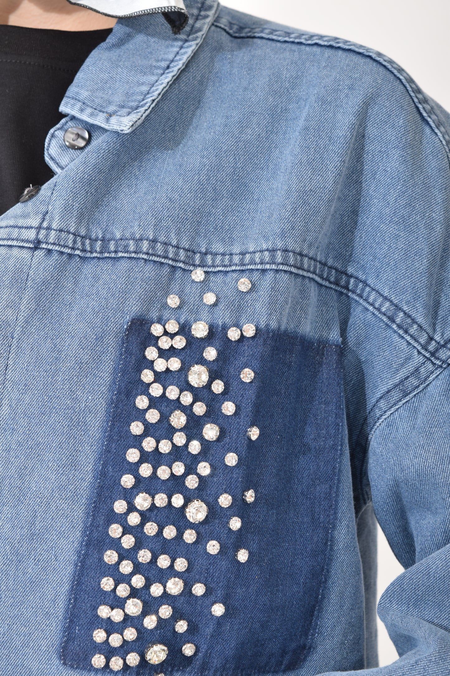 Camisasola Mezclilla Corbatín