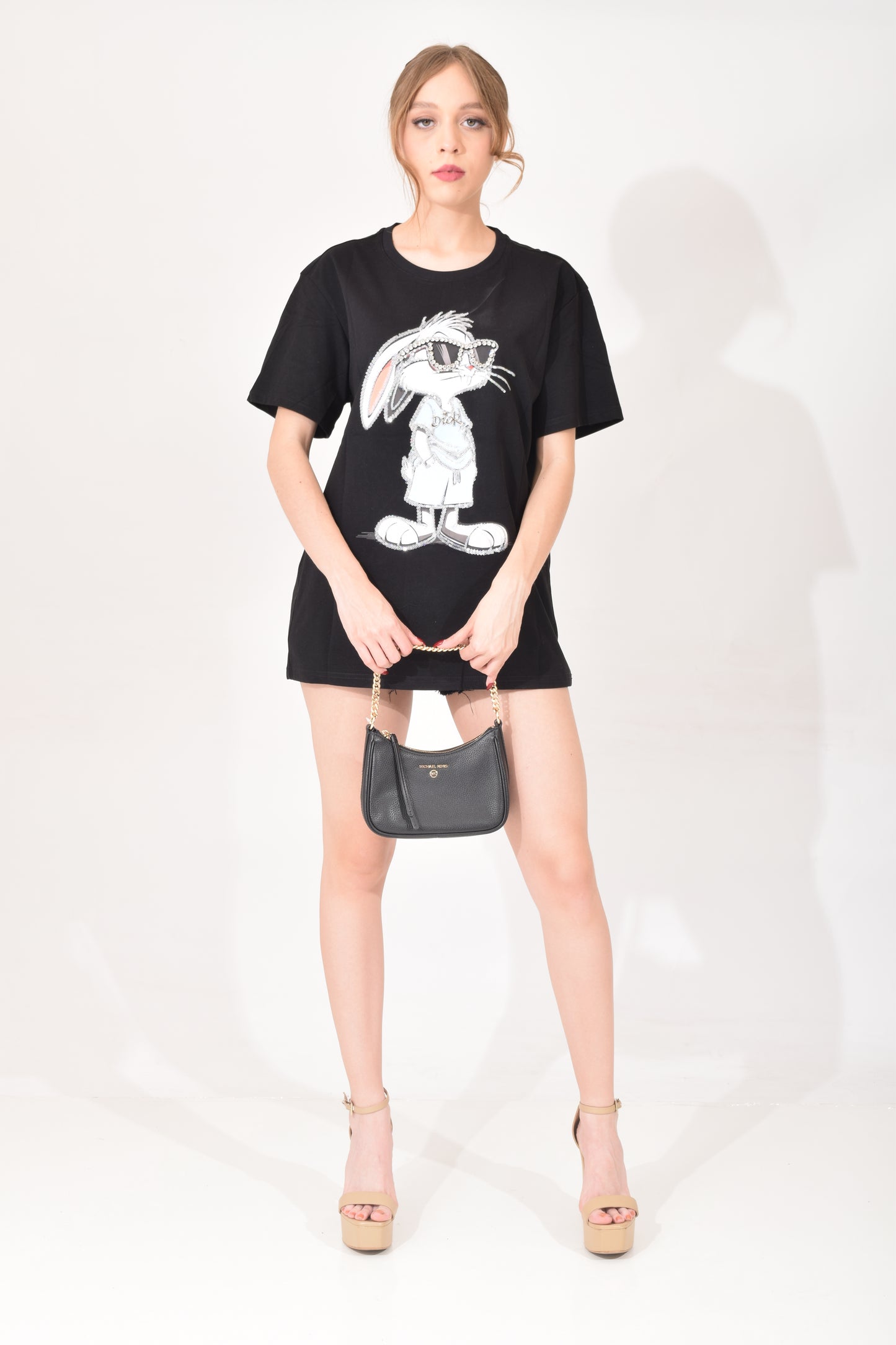 Playera Conejo Lentes