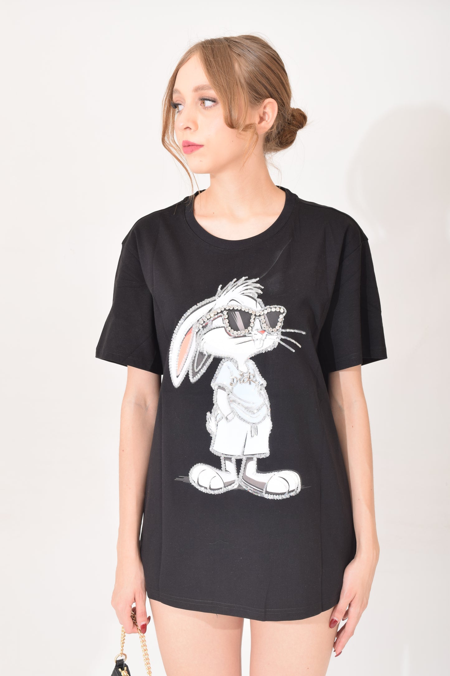 Playera Conejo Lentes