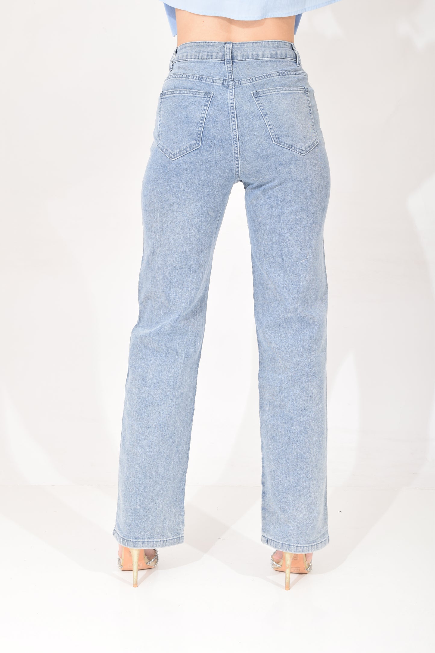 Pantalón Amplio Brillos