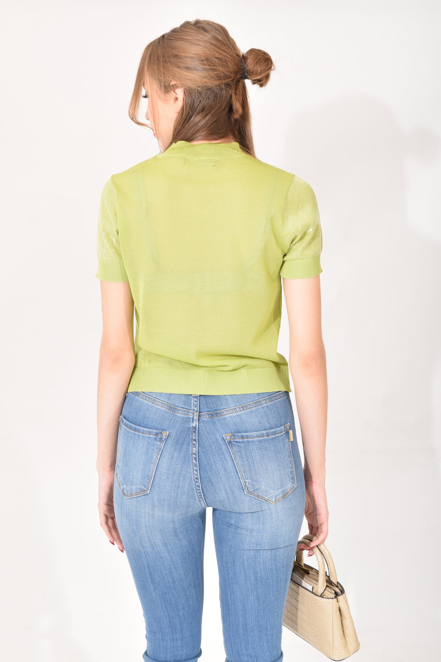 Blusa De Punto Lentejuela