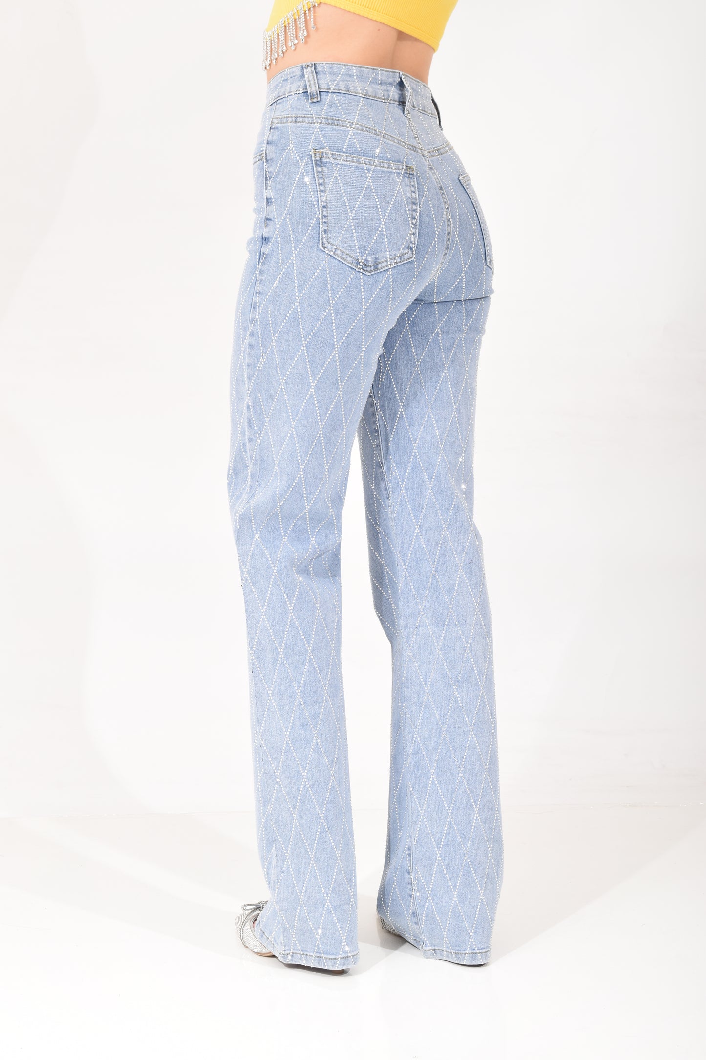 Pantalón Rombos Brillos