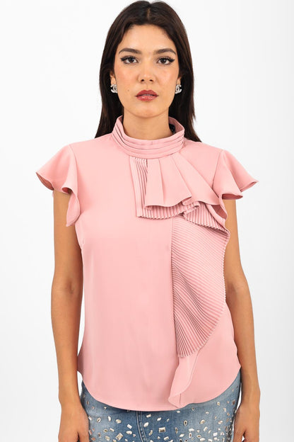 Blusa escarolas