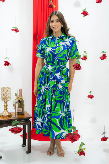 Vestido Estampado Floral