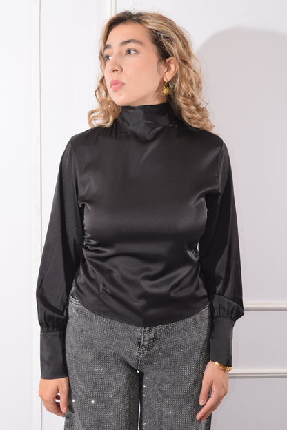 Blusa Cuello Alto