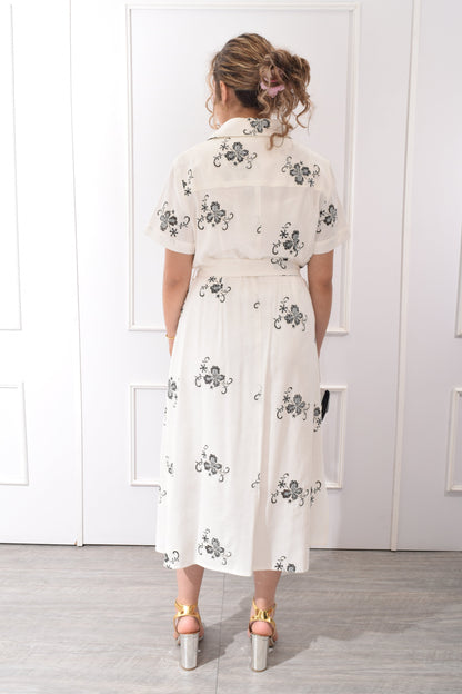 Vestido Bordado