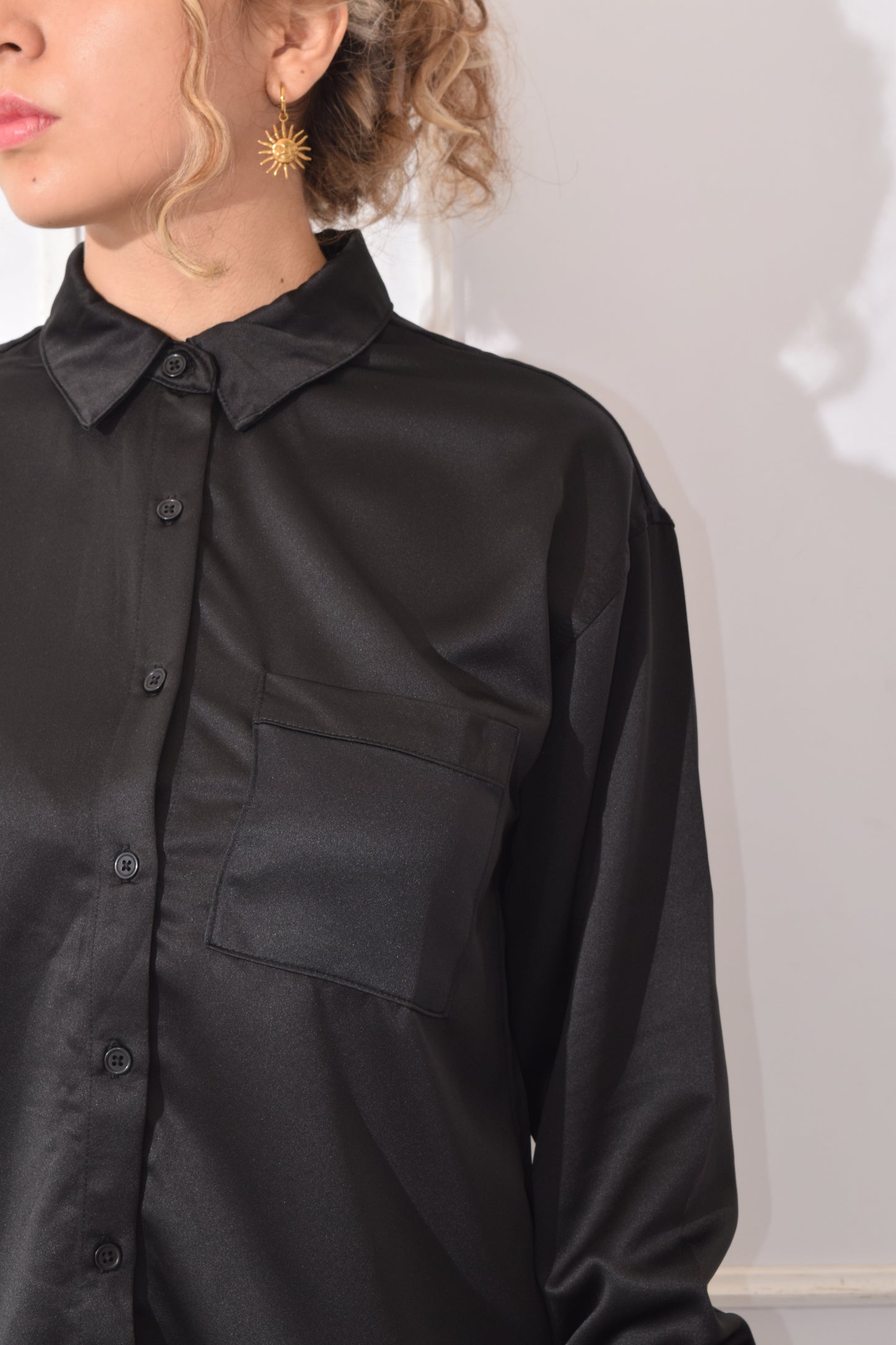 Blusa Satinada