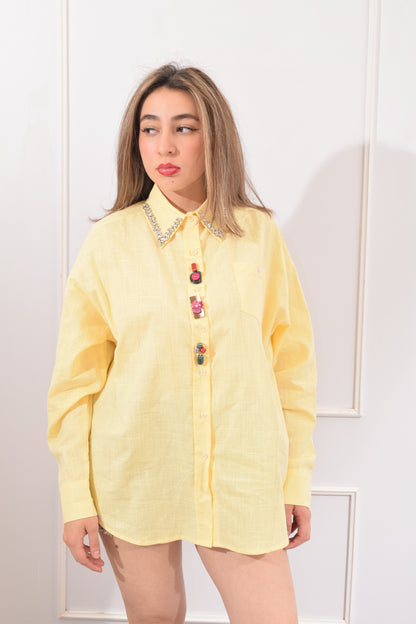 Blusa Botones Colores