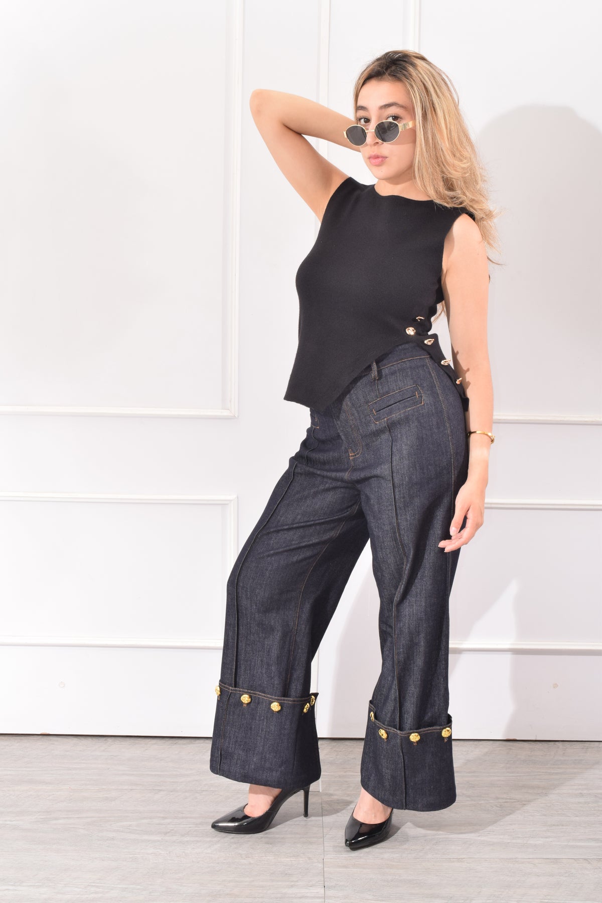 BLUSA TEJIDA SIN