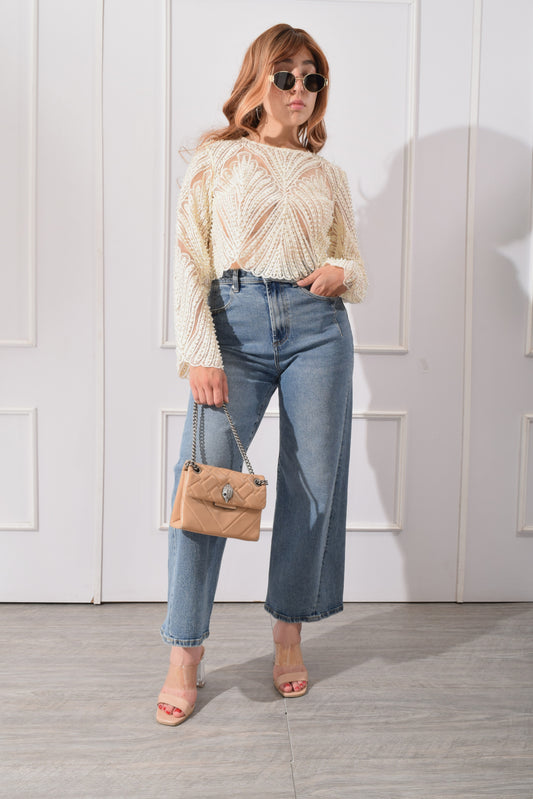 Blusa Perlas