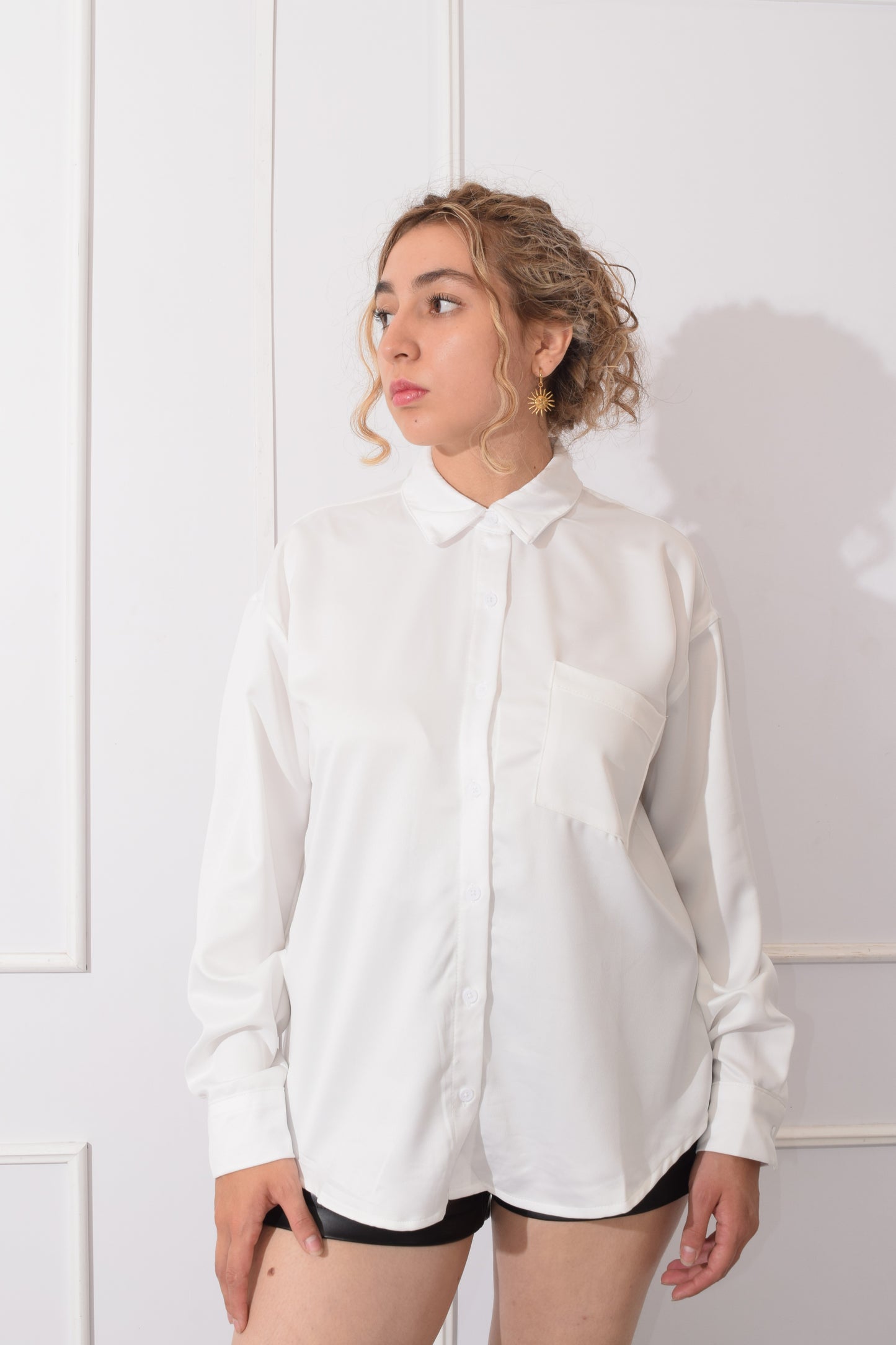 Blusa Satinada