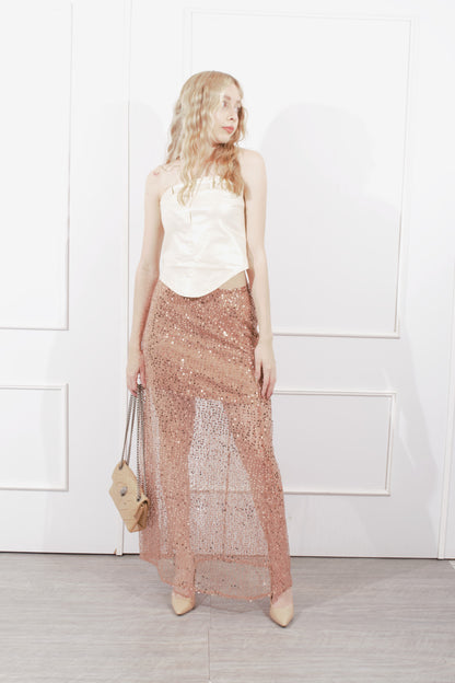 Falda Tul Lentejuela