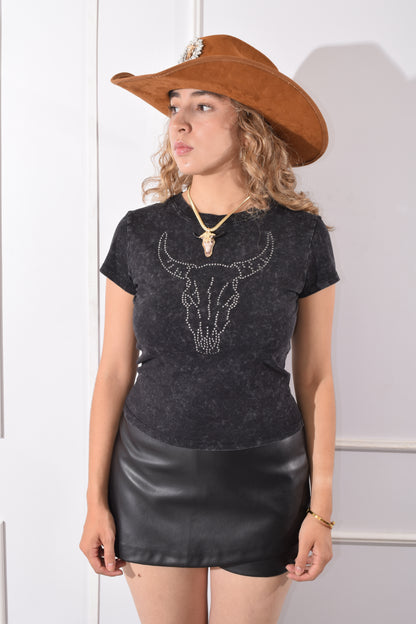 Playera Toro Brillos