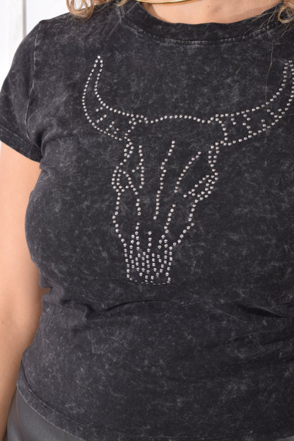 Playera Toro Brillos