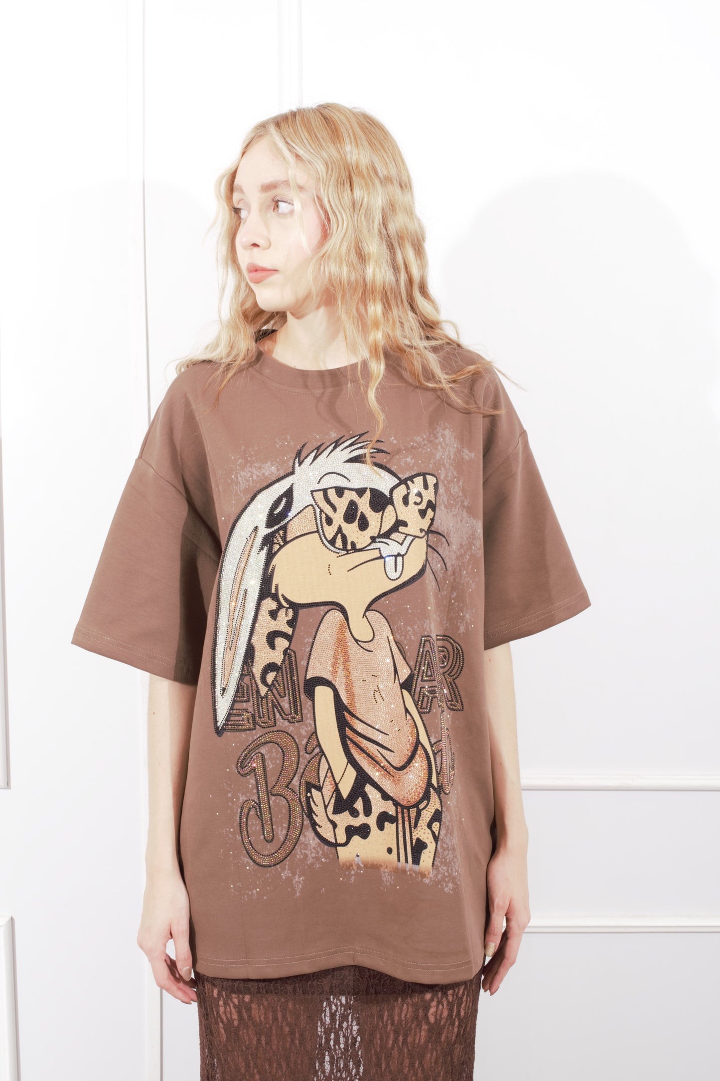 Playera conejo Brillos