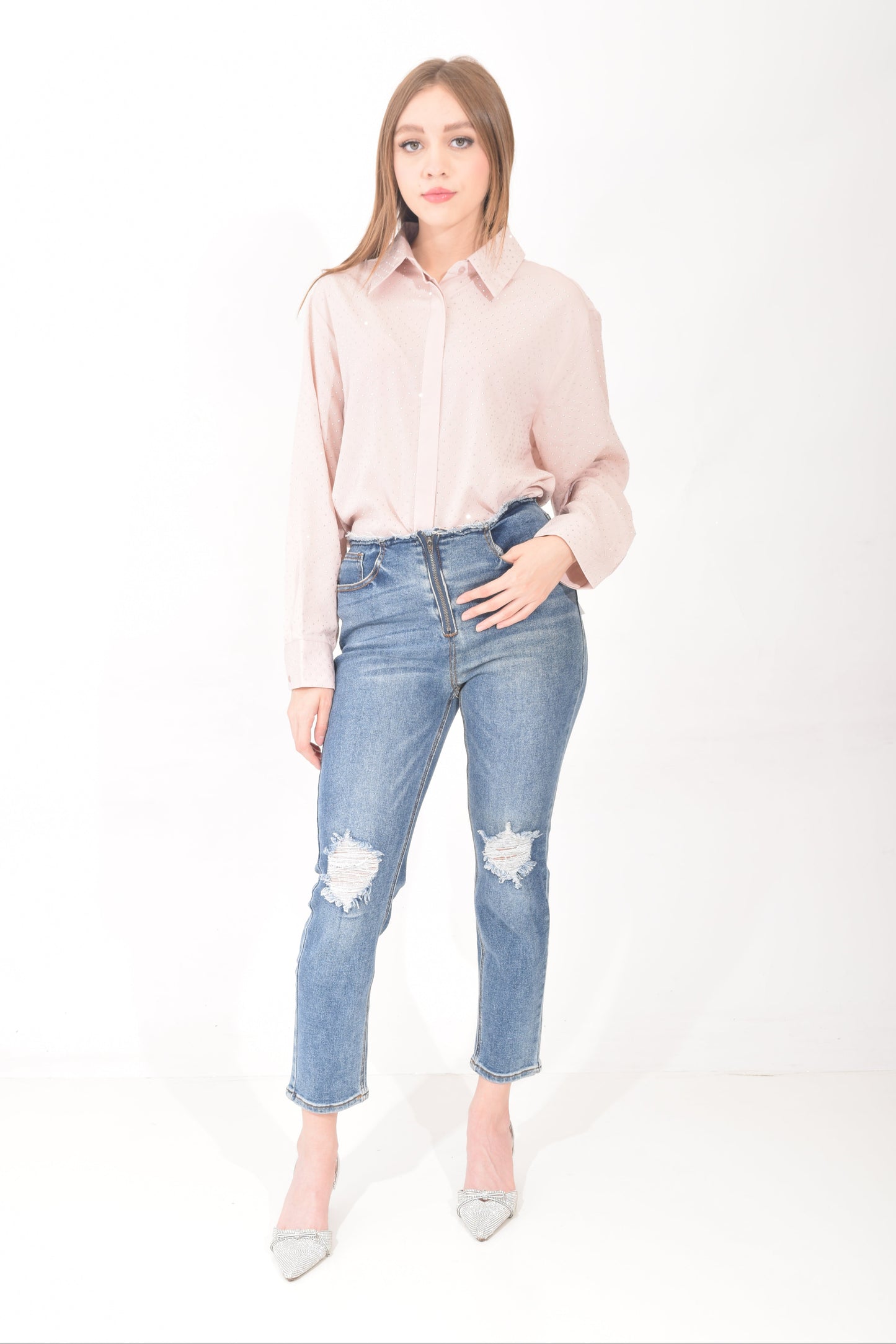 Blusa Brillos.
