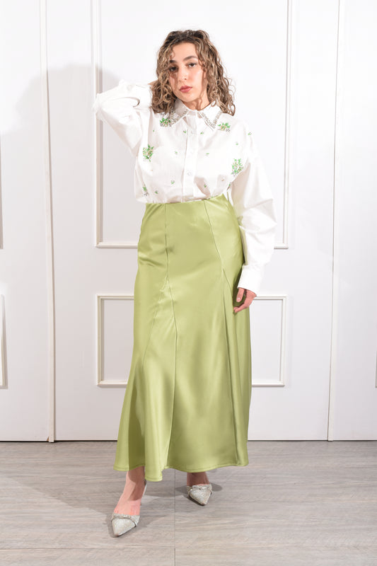 Blusa Flores Chaquira