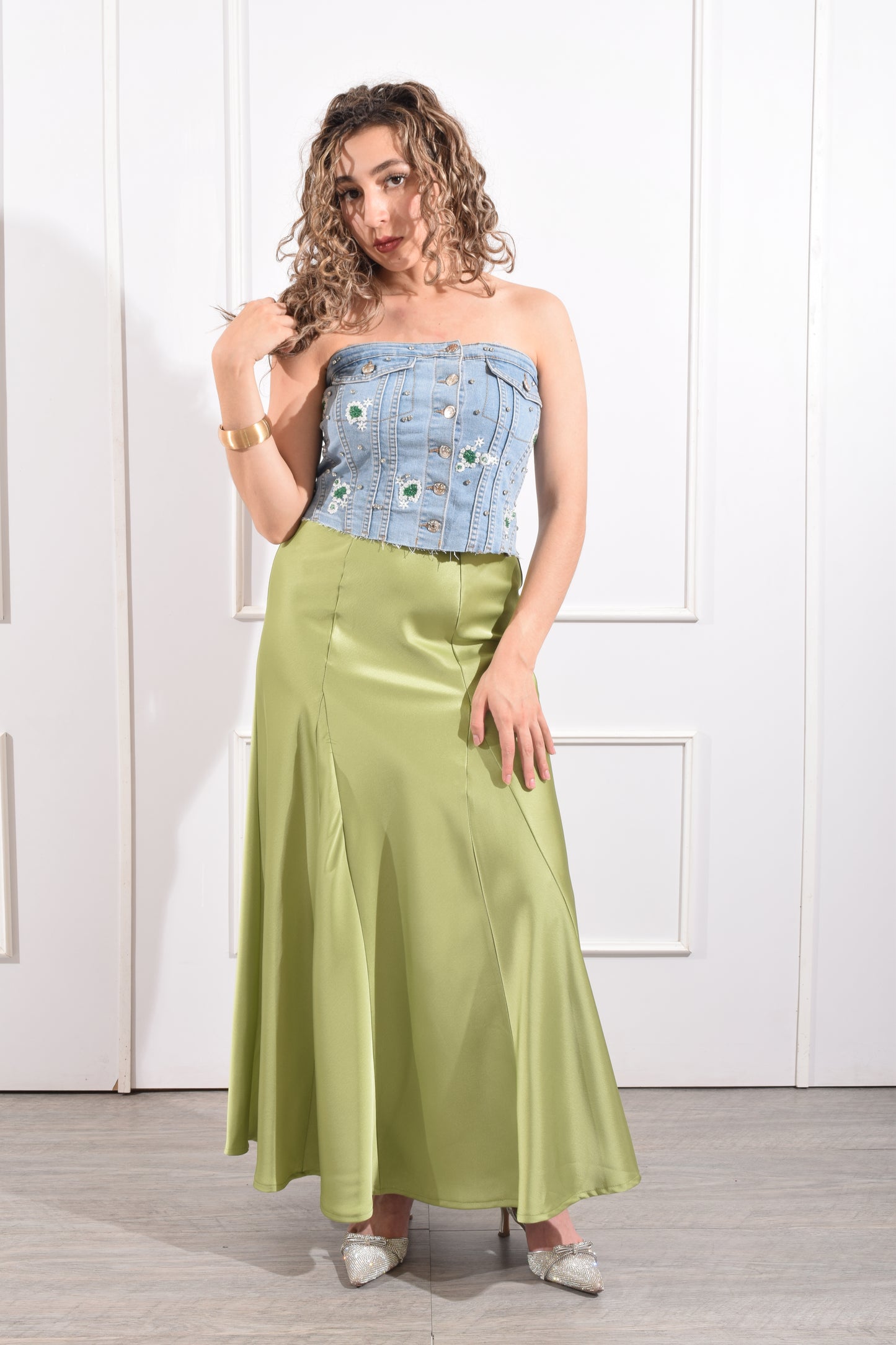 Falda Amplia