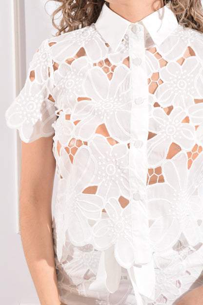 Conjunto Tela Bordada