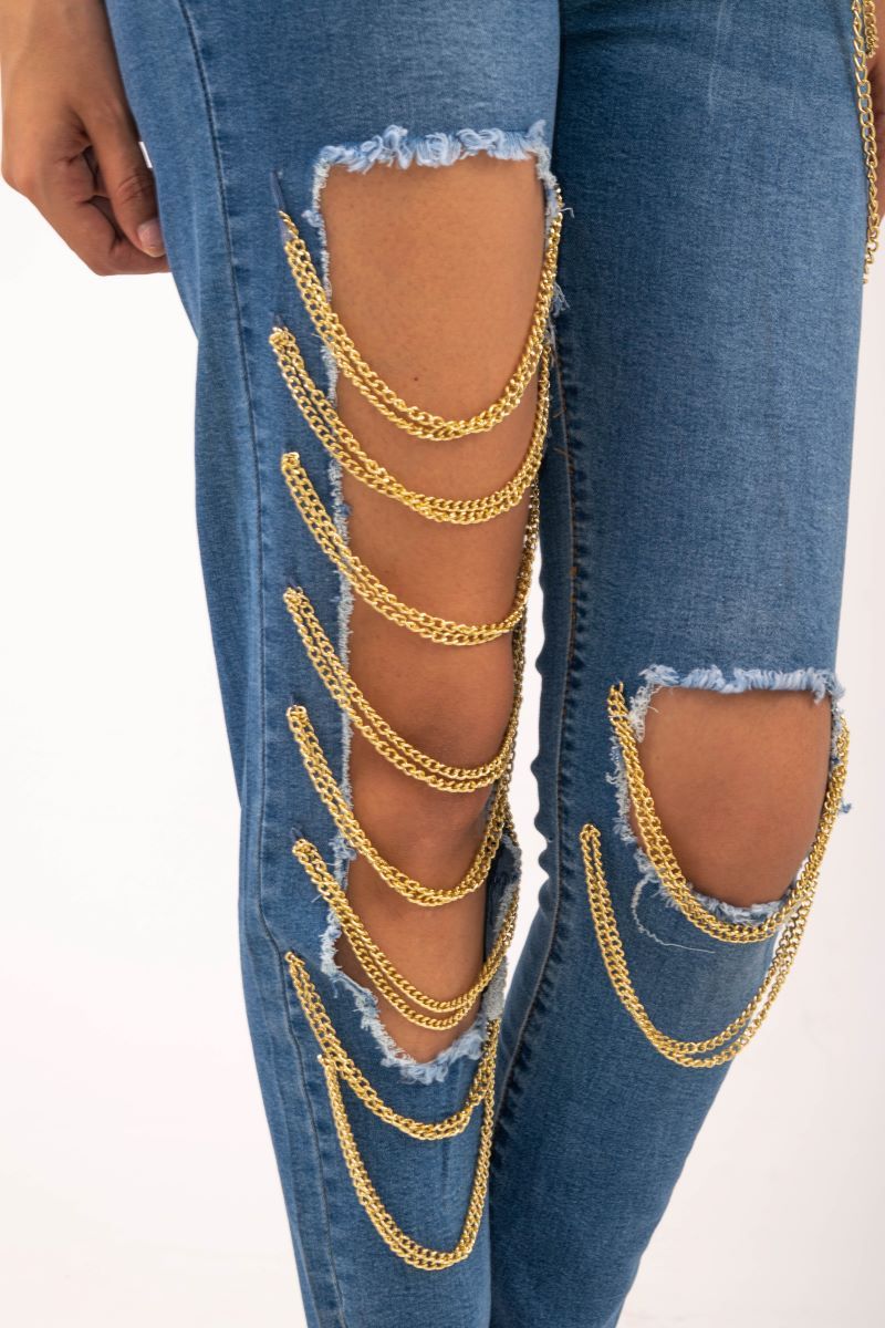 Pantalón cadenas