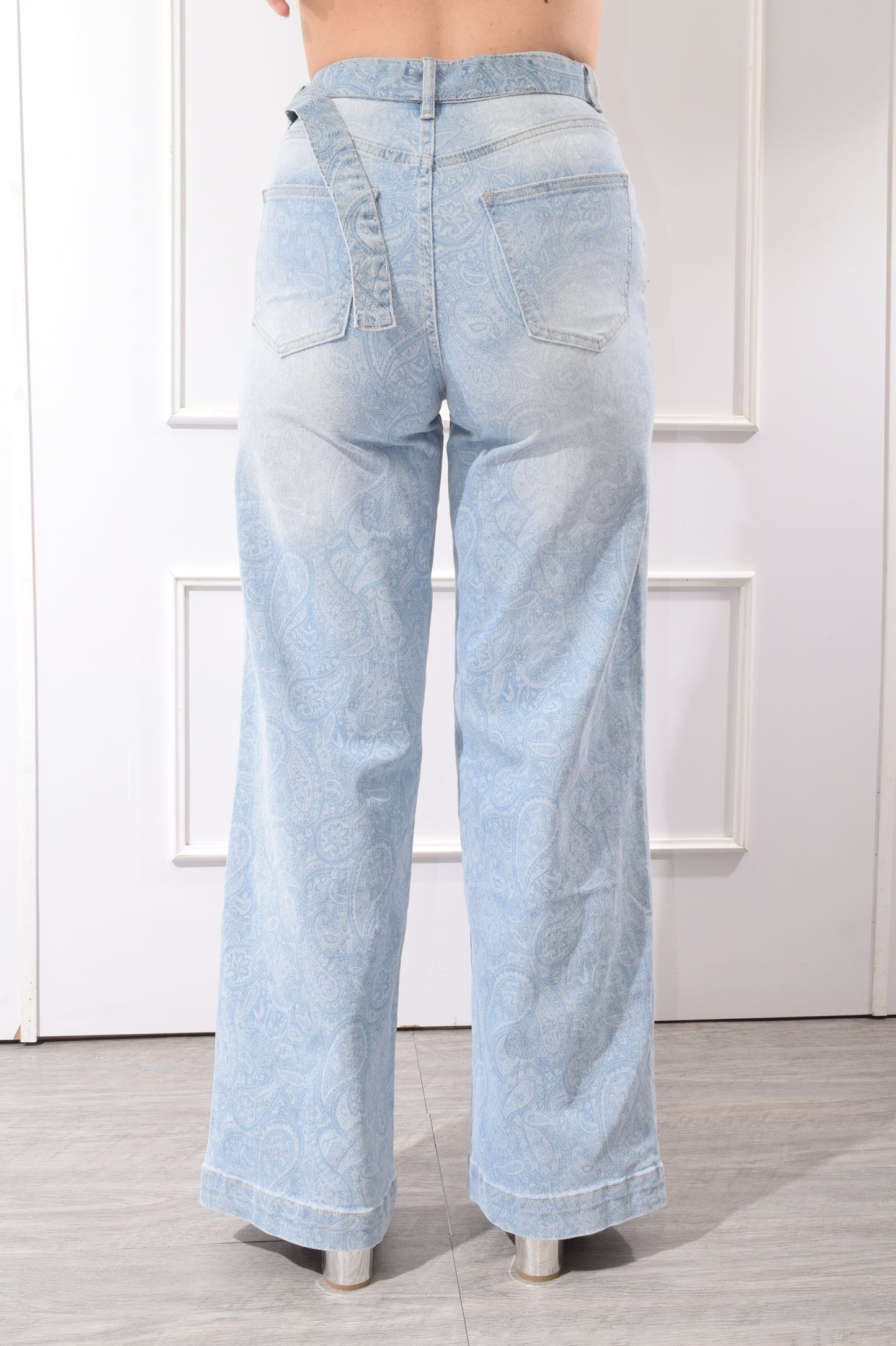 Pantalón Mezclilla Estampado