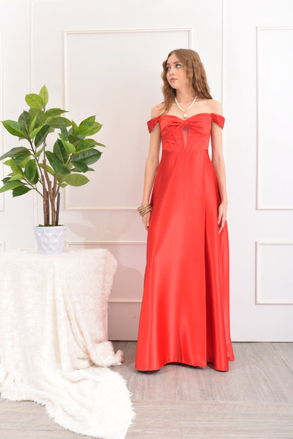 vestido Amplio Manga Caída