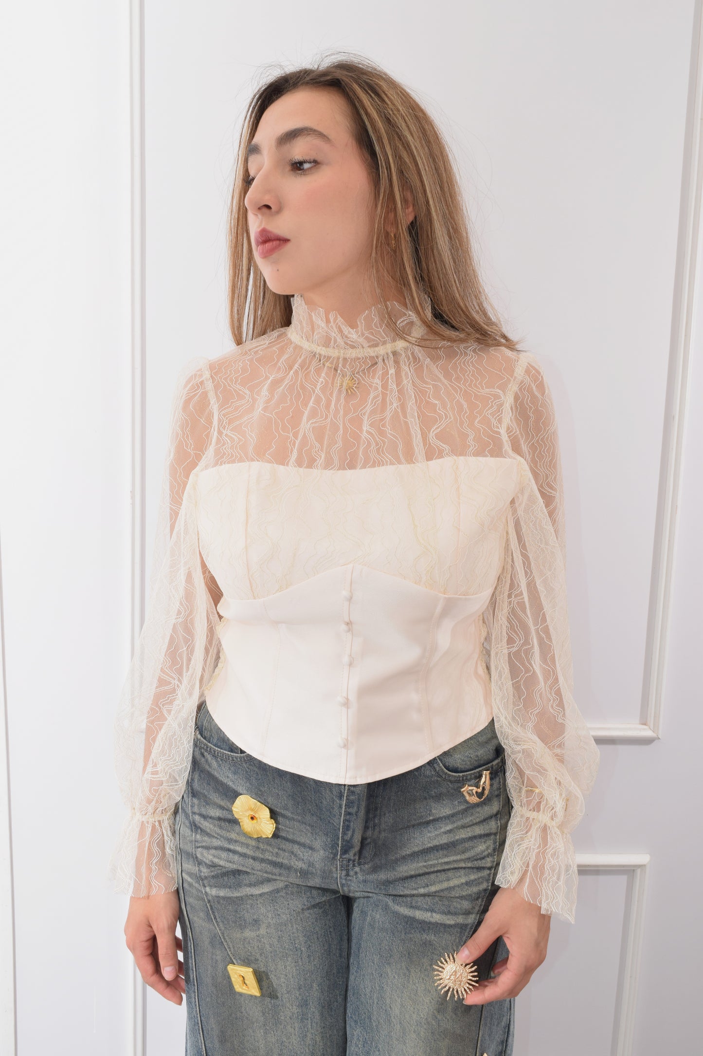 Blusa Encaje