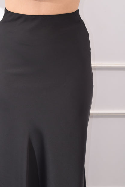 Falda Satinada
