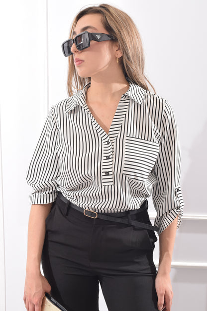 Blusa Rayas