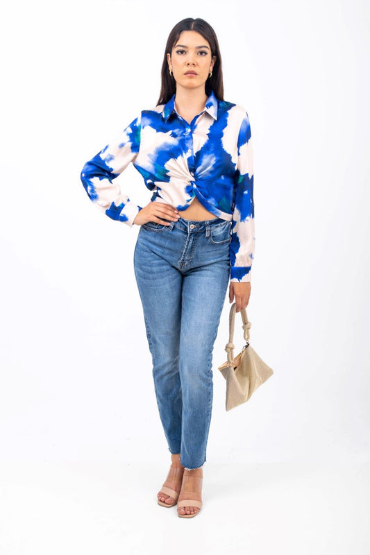 Blusa estampada