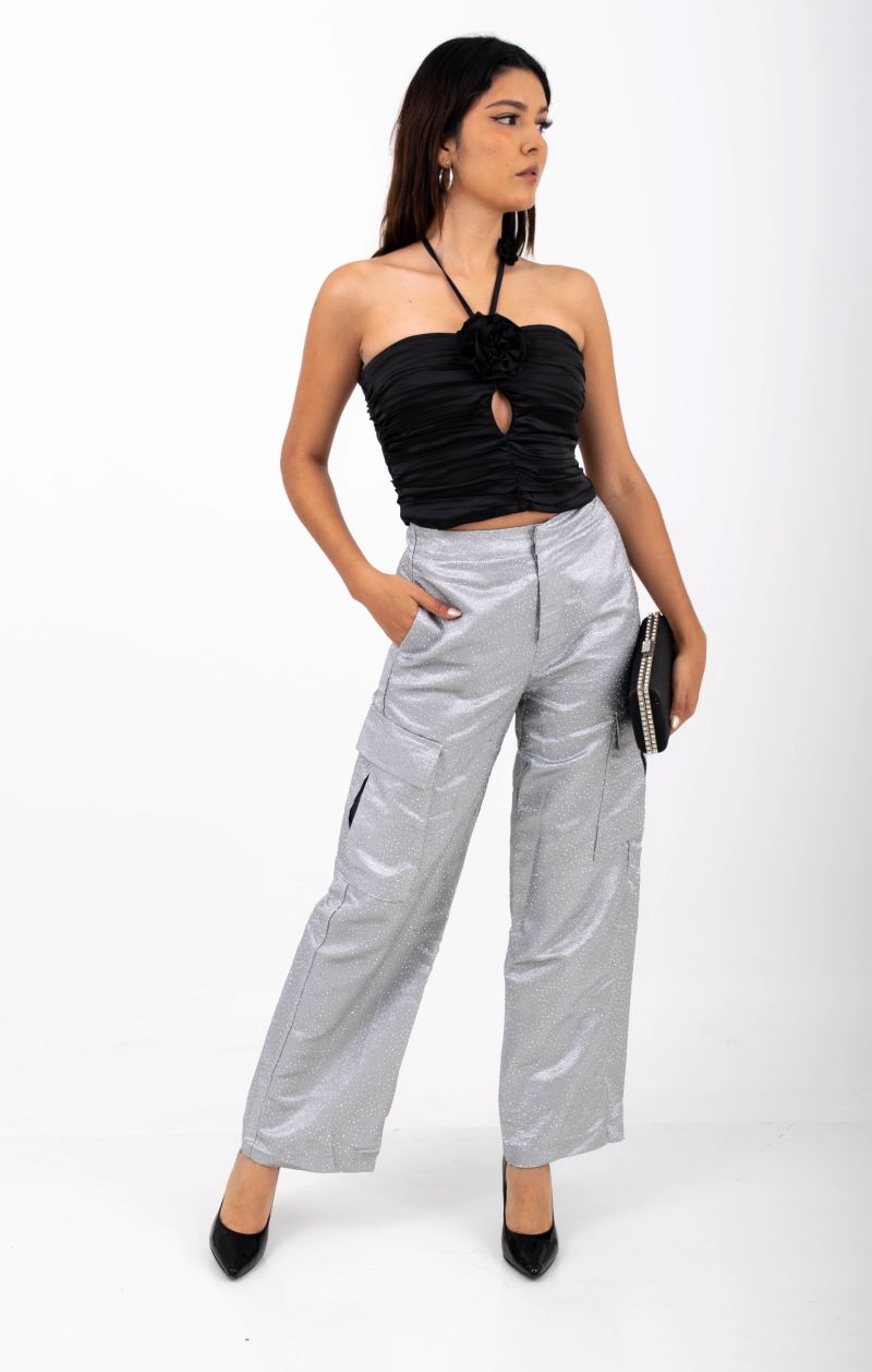 Pantalon Cargo Brillos