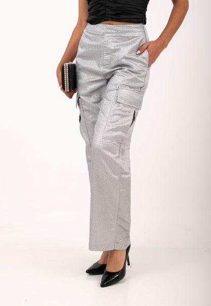 Pantalon Cargo Brillos