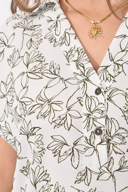 Blusa Hojas