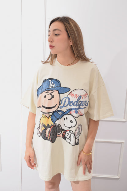 Playera Gorra Lentejuela