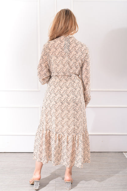 VESTIDO CINTO TRENZADO