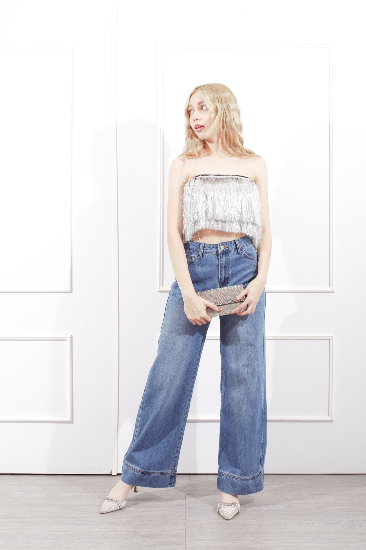 Pantalón Mezclilla Campana